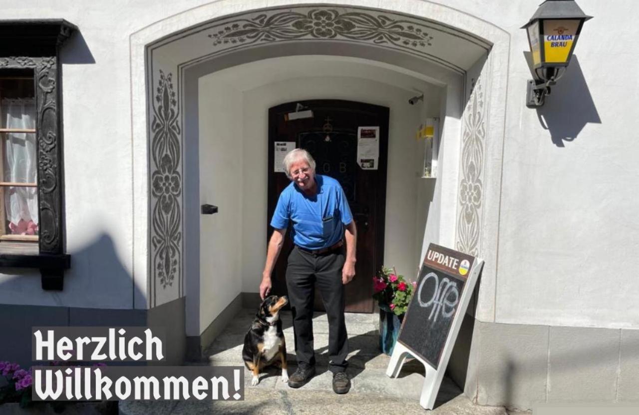 Casa Job - Gasthaus - Sauna, Whirlpool - Trun Eksteriør bilde
